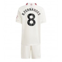 Manchester United Bruno Fernandes #8 Replika babykläder Tredjeställ Barn 2023-24 Kortärmad (+ korta byxor)